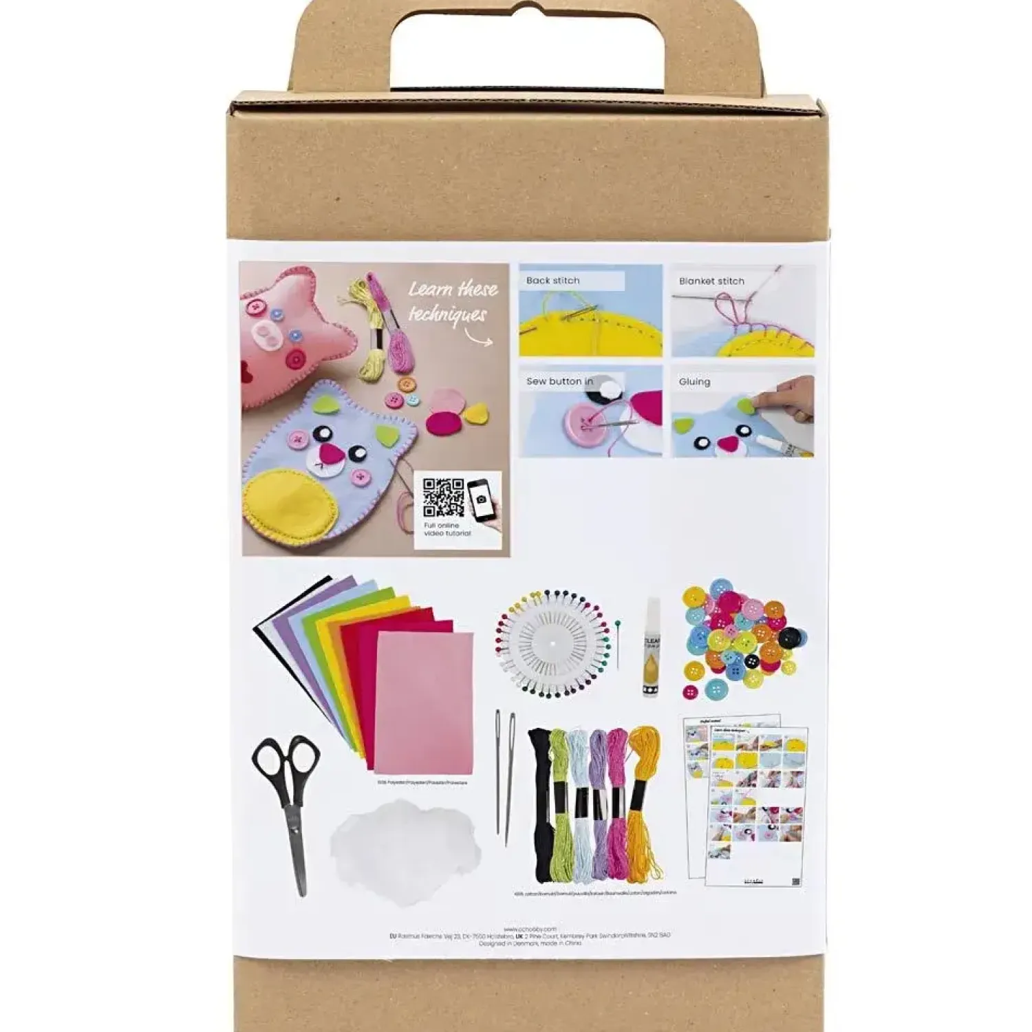 - Start DIY Kit Syning, Bamser, 1 pk.^Creativ Company Best