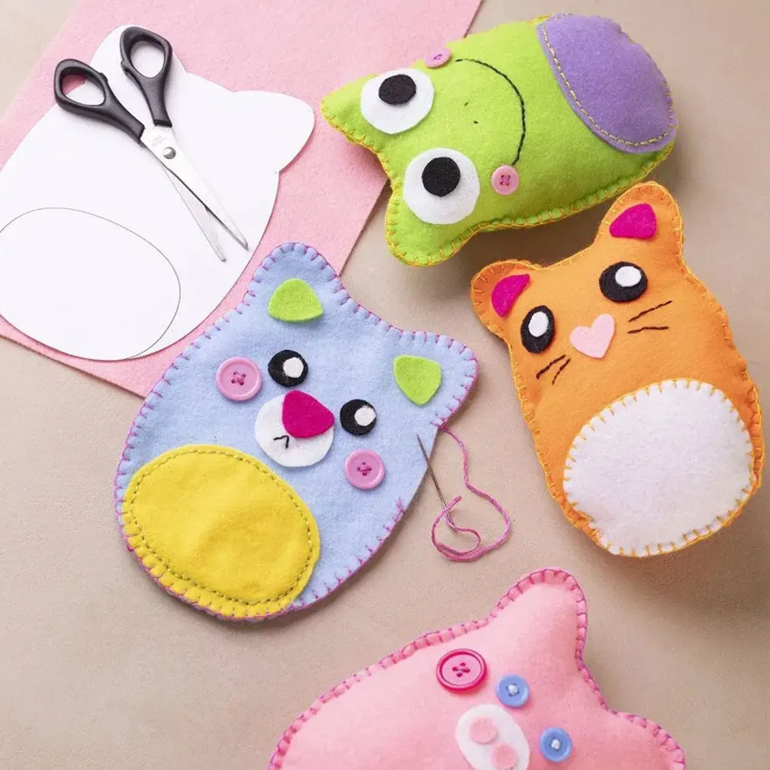 - Start DIY Kit Syning, Bamser, 1 pk.^Creativ Company Best