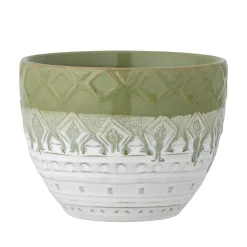 - Basel Urtepotteskjuler, Grøn, Stentøj*Creative Collection Sale