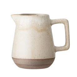 Creative Collection - Columbine Flødekande - Natur - Stentøj - Ø: 8,5 cm x H: 10 cm*Bloomingville Best