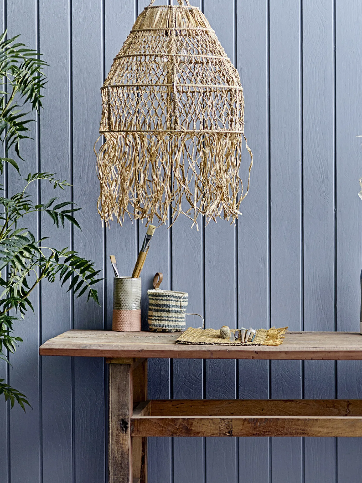 - Denna Vase, Grøn, Stentøj^Creative Collection Hot