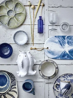 - Fili Vase, Hvid, Stentøj*Creative Collection Sale