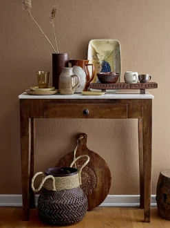 - Hauge Konsolbord, Brun, L79xH76xW28 cm - Mango træ^Creative Collection New