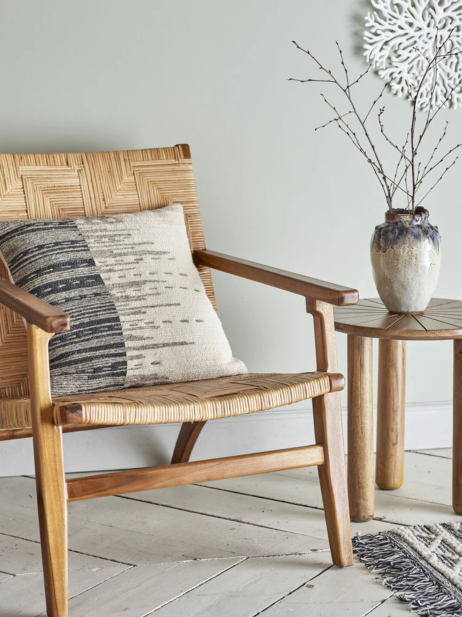 - Seaford Pude, Natur, Bomuld^Creative Collection Best