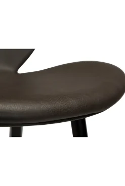 DAN-FORM - CLOUD Barstol - Vintage grå kunstlæder^ Clearance