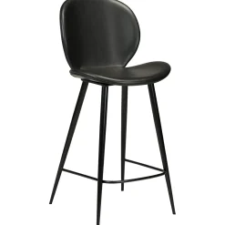 DAN-FORM - CLOUD Barstol - Vintage sort kunstlæder^ Hot