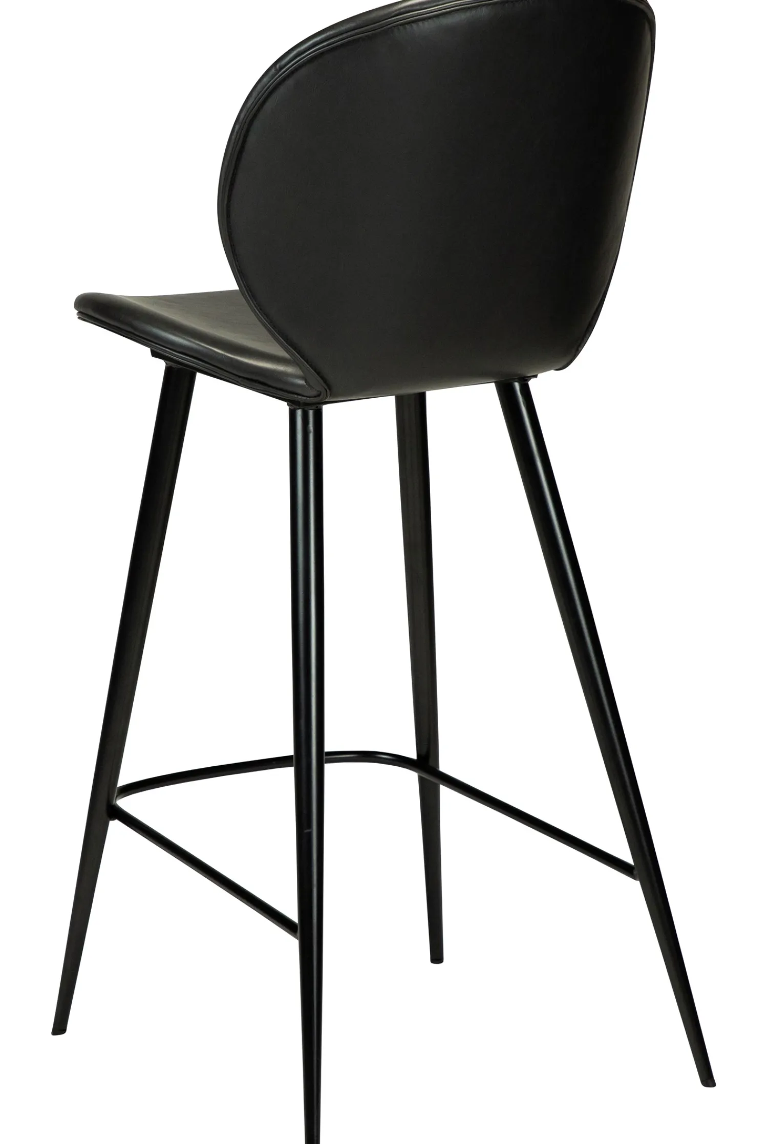 DAN-FORM - CLOUD Barstol - Vintage sort kunstlæder^ Hot