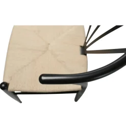 DAN-FORM - DELTA Stol - Natur Rattan/Sort Lak* Outlet