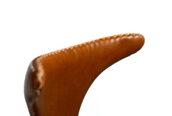 DAN-FORM - DOLPHIN Barstol - Vintage Lysebrun kunstlæder - lav model^ Outlet