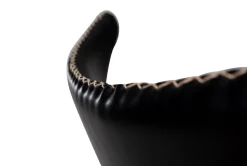 DAN-FORM - DOLPHIN Stol - Vintage sort kunstlæder^