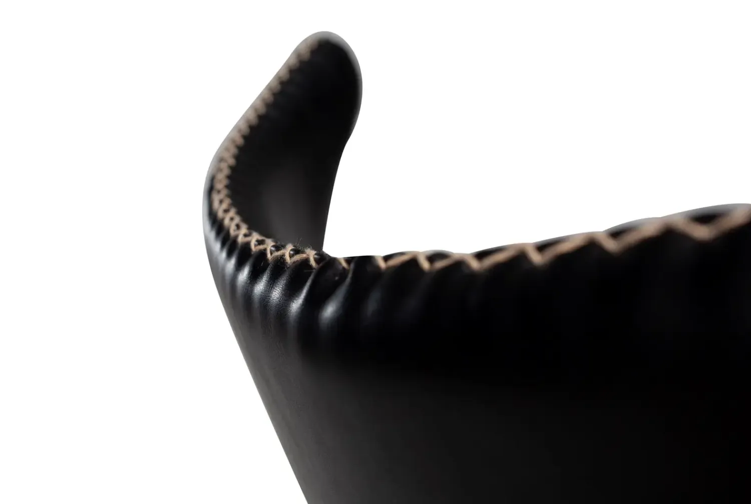 DAN-FORM - DOLPHIN Stol - Vintage sort kunstlæder^