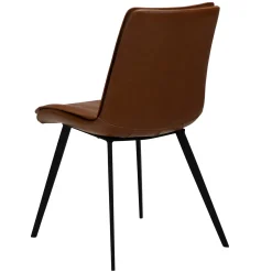 DAN-FORM - FIERCE Stol - Vintage lysebrun kunstlæder* Outlet