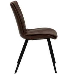 DAN-FORM - FIERCE Stol - Vintage cocoa kunstlæder* Outlet