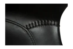 DAN-FORM - HYPE Office Stol - Vintage sort kunstlæder^ Best