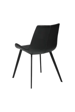 DAN-FORM - HYPE Stol - Vintage Sort kunstlæder^ New