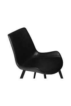 DAN-FORM - HYPE Stol - Vintage Sort kunstlæder^ New