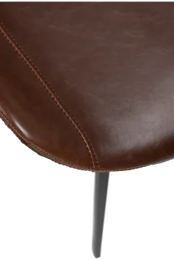 DAN-FORM - HYPE Stol - Vintage Cocoa kunstlæder* Sale