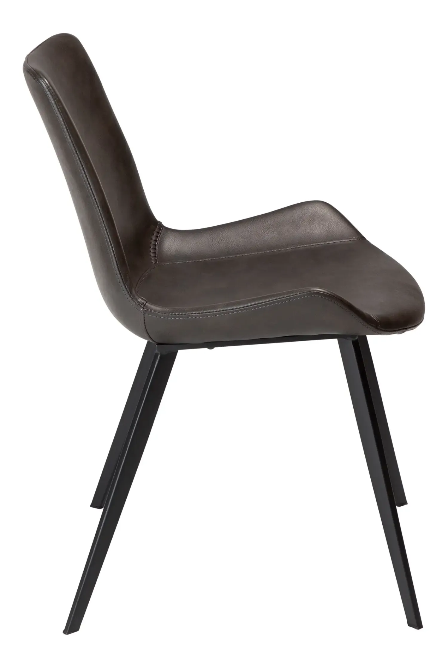 DAN-FORM - HYPE Stol - Vintage Grå kunstlæder* Best