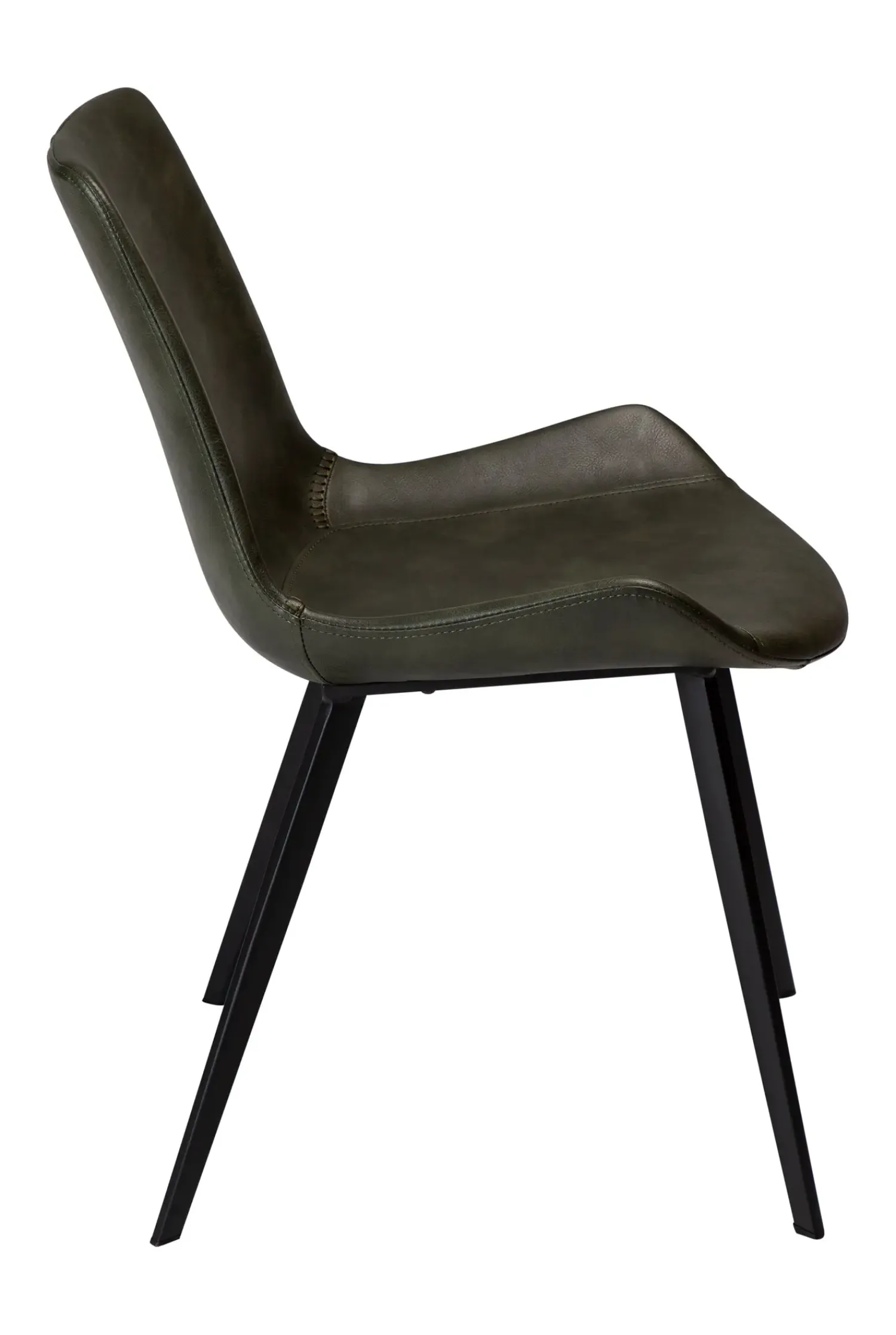 DAN-FORM - HYPE Stol - Vintage Grøn kunstlæder^ New