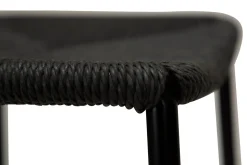 DAN-FORM - STILETTO Barstol - Sort papirsnor^ Outlet