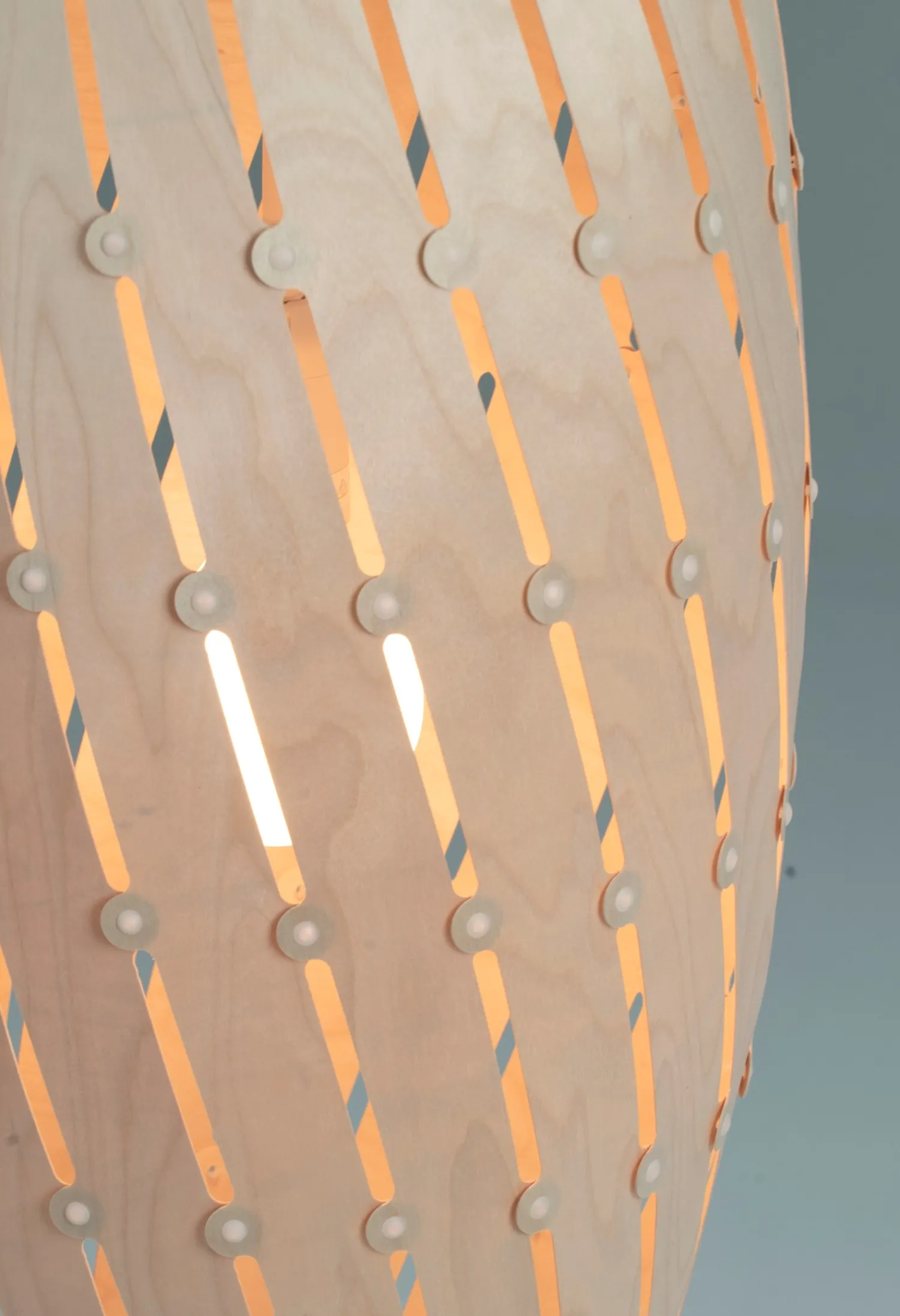 - Ebb Roll Lampe, natur*David Trubridge New