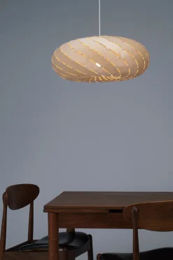 - Ebb Swell Lampe, natur^David Trubridge