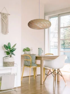 - Ebb Swell Lampe, natur^David Trubridge