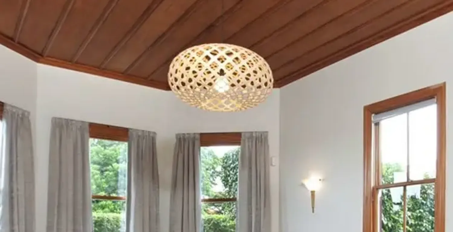 - Kina - Sort/natur Ø 45 cm^David Trubridge Clearance