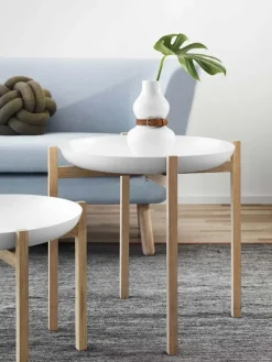 - Lille Bord - Tablo - Hvid/eg - Lav^Design House Stockholm Discount