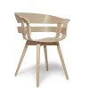 stol - Wick stol i eg sæde/eg ben*Design House Stockholm Sale