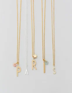 - Bogstav vedhæng H10 - "U" - Sterlingsølv*Design Letters Discount