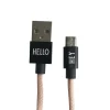 - Oplader kabel - Micro USB - Nude^Design Letters New