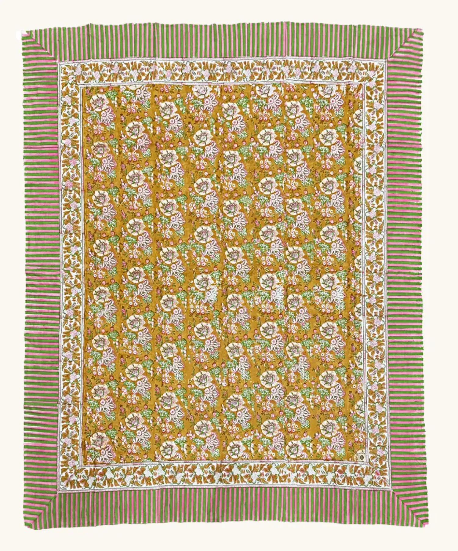 Doing Goods - Dug / sengetæppe - Marigold - 220 x 140 cm* Clearance