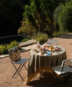 Doing Goods - Dug / sengetæppe - Stor - Blue Emma - 240 x 280 cm^ Sale