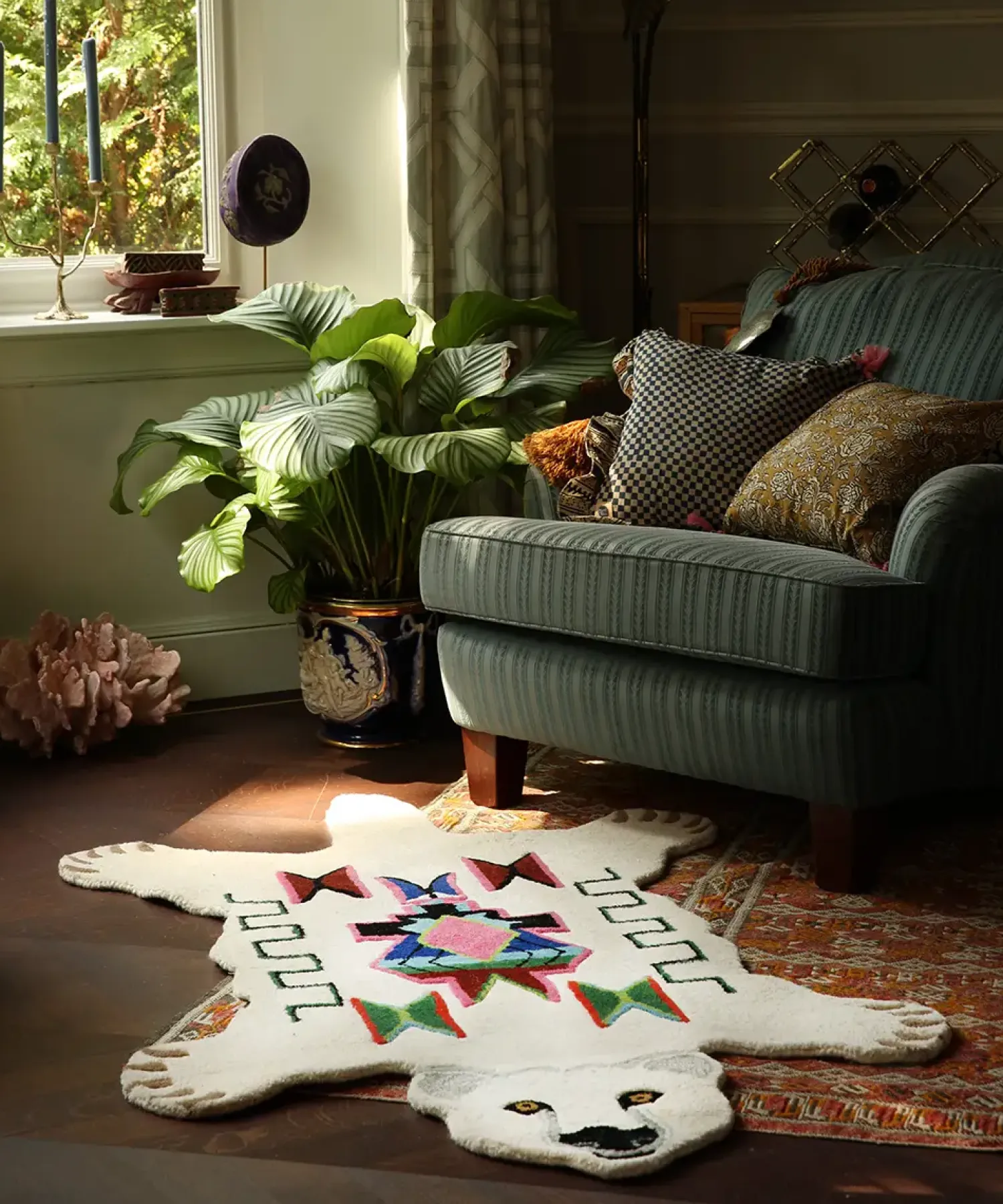 - Kasbah Polar Bear Gulvtæppe - Large*Doing Goods Sale