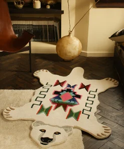 - Kasbah Polar Bear Gulvtæppe - Large*Doing Goods Sale