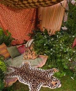 - Lilly Leopard Gulvtæppe - Large - brun^Doing Goods Clearance