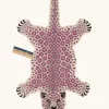 - Lilly Leopard Gulvtæppe - Small - Pink - 92 x 62 cm^Doing Goods Online