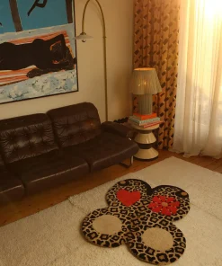 - Looney Leopard Butterfly Gulvtæppe - Large^Doing Goods Hot