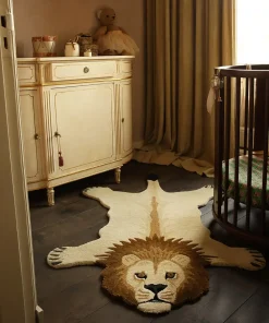 - Moody Lion Gulvtæppe - Large - 152x95x2 cm*Doing Goods New