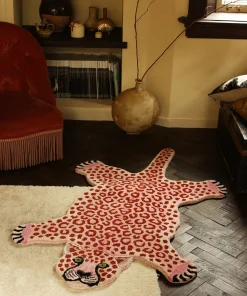 - Pink Leopard Gulvtæppe - Small*Doing Goods Hot