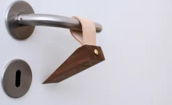 - Kiel - Dørkile/Dørstopper - Valnød - XL - 3,5 cm. høj*Dot Aarhus Sale