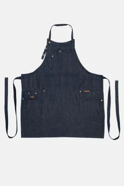 - 5 Pockets Forklæde - Slim Fit - Washed Grey Denim^Dutchdeluxes Discount