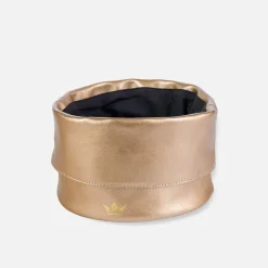 - Bread Basket Brødkurv - Ben - Guld læder^Dutchdeluxes Online