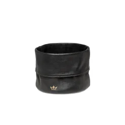 - Bread Basket Brødkurv - Ben - Vintage grå læder*Dutchdeluxes