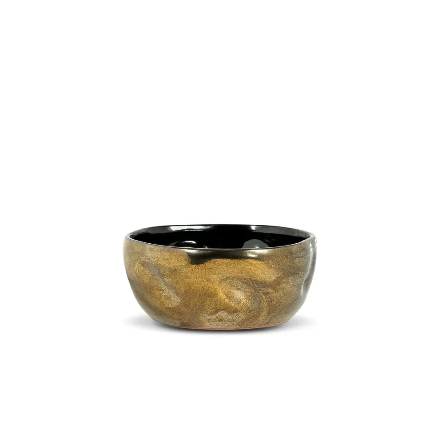 - Dented Bowl - Skåle - Sæt med 2 Large - Platin*Dutchdeluxes