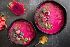 - Dented Bowl - Skåle - Sæt med 2 Large - Platin*Dutchdeluxes