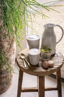 - Dented Cup/Krus - Keramik - Hvid*Dutchdeluxes New