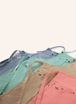 - Five Pockets Forklæde - Slim Fit - Azure Denim*Dutchdeluxes New