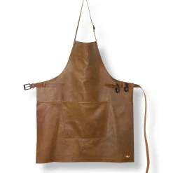 - Forklæde - BBQ Style - Vintage Cognac Læder^Dutchdeluxes Best